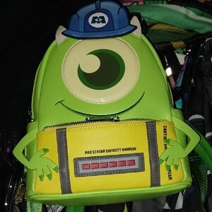 Mike Wazowski Lounfly Backpack BNWT